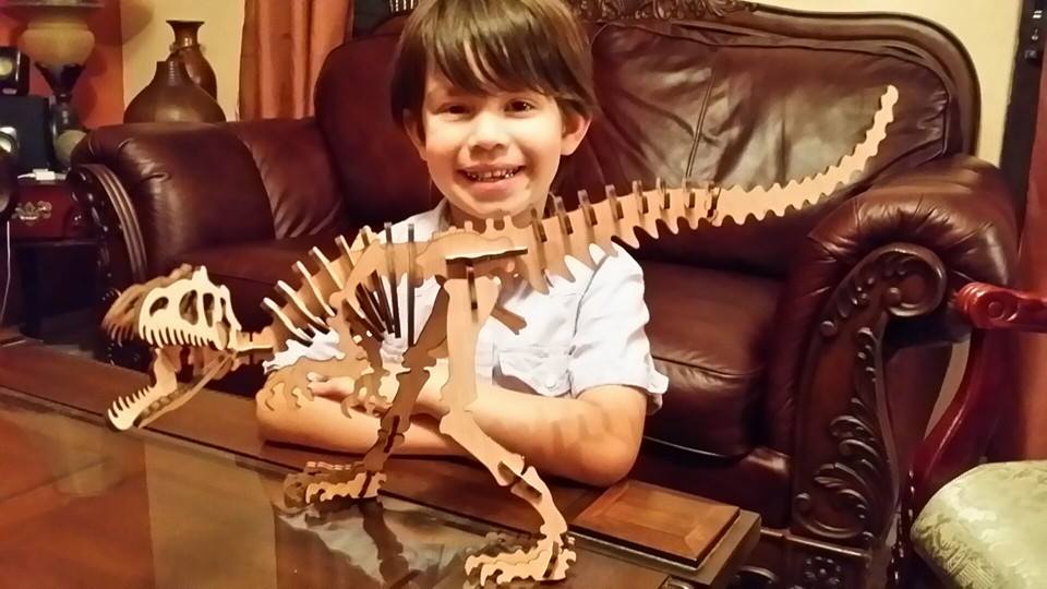 T-Rex Laser-Cut