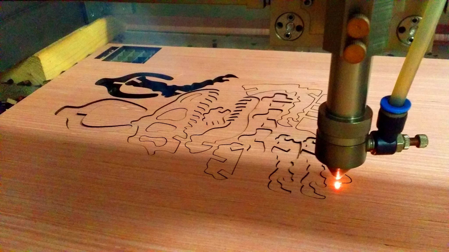 T-Rex Laser-Cut